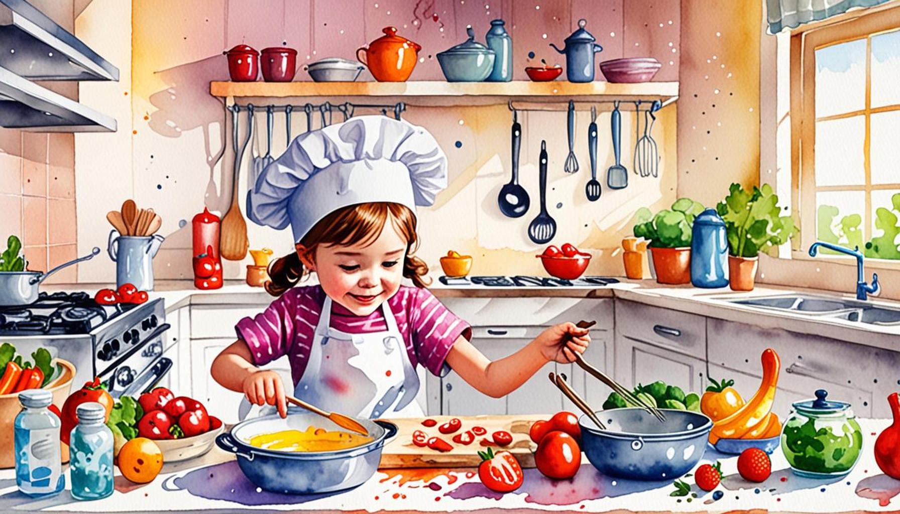 Cooking with Kids: Stimulating Creativity and Learning in the Kitchen
