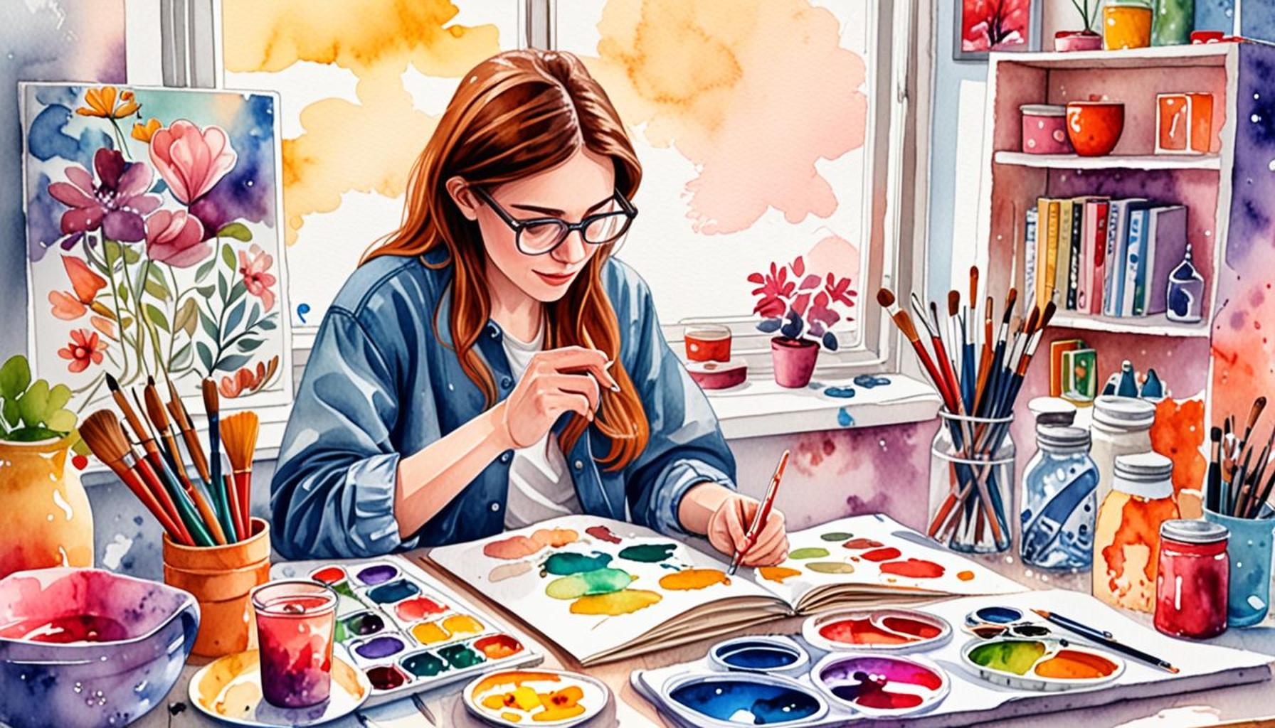 Artistic Expression and Self-Knowledge: The Personal Journey Through Creative Hobbies